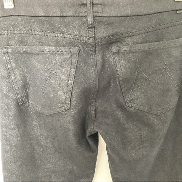 MOTHER The Looker in Look But Don’t Touch Faux Suede Jeans, Size 28 - Picture 9 of 9